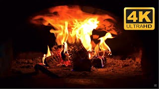 🔥 Cozy Fireplace 1HOURS Fireplace video with Burning Logs amp Fire Sounds 4K [upl. by Ttocserp]