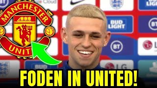 FODEN to United The BIGGEST Transfer in Football HISTORY  manchester united news today [upl. by Madel825]