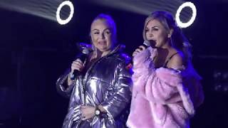 Julia Jaroszewska feat Monika Banasiak  Bandycka Miłość GALA DISCO LUBIN LIVE [upl. by Yecram]