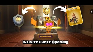 Opening of Unlimited Chests in Clash of Clans 😱 clashofclans coc [upl. by Assenov]