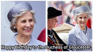 The Duchess of Gloucester celebrates her 78th Birthday but who is she [upl. by Nivla]