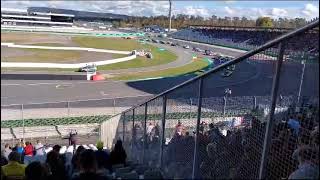 Titelkampf dtm Hockenheim 2023 Preining vs Bortolotti  Rennen 1 am 211023  Start shorts [upl. by Riley]