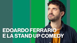 Edoardo Ferrario e la stand up comedy  Timeline 21012024 [upl. by Durwood754]