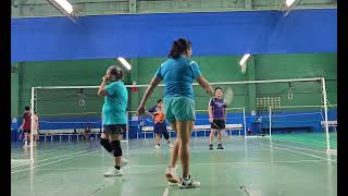 Friday Smash Day  Mixed Doubles  Red amp Jo vs Kaye amp Ghina [upl. by Eecyal]