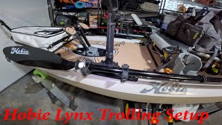 Hobie Lynx Trolling Setup [upl. by Gurolinick]