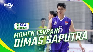 Momen Terbaik DIMAS SAPUTRA  SEA VLeague 2023  Moji [upl. by Euell]