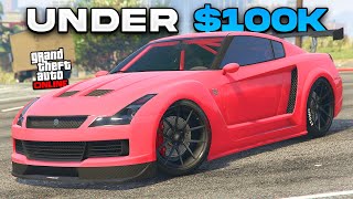 Best Cars UNDER 100K in GTA Online Cheap Budget Vehicles [upl. by Barron]