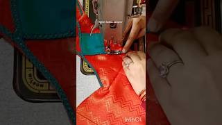 ✨ unique Blouse Back Design Cutting And Stitching ✨ Full Tutorial ✨ Beautiful and easy ytshorts [upl. by Aeneas]