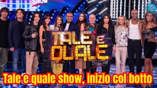 Tale e quale show Feisal Bonciani è il vincitore la classifica [upl. by Hael]