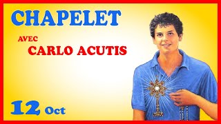 CHAPELET 🙏 Samedi 12 Oct avec CARLO ACUTIS [upl. by Jarita]