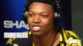 Yung Bleu Talks ‘Bleu Vandross’ Mixtape and ‘Investments’ Series  Flows on Sway In The Morning [upl. by Kciredes486]