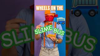 Find the Hidden Vehicles in SLIME Wheels on the SLIME BUS blippi shorts [upl. by Ellison]