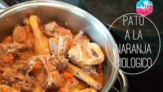 Cómo hacer pato a la naranja fácil Receta natural y saludable Duck à Lorange [upl. by Airdnal]