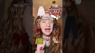 Making a Winter Outfit ☃️❄️🎁 youtubeshorts shorts winter short explore foryou fyp [upl. by Sharlene856]