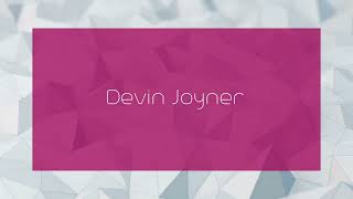 Devin Joyner  appearance [upl. by Yellek]