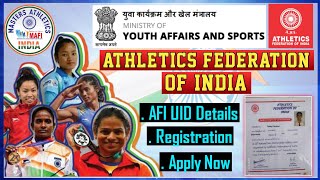 Sports Certificate How to Register for the AFI in India  sports certificate kaise banaye  AFI [upl. by Matuag]