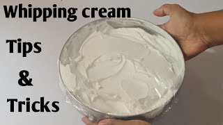 How to whip cream perfectly for beginnersTips amptricks [upl. by Lifton876]