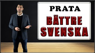 PRATA BÄTTRE SVENSKA Partikelverb och Idiomatiska Uttryck med ”HÄNGA” [upl. by Ahsieket886]