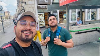 Exploring Milan with Satyam Bhaiya  Indian in Milan [upl. by Corry]