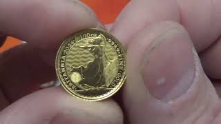 I Bought A Gold Coin Off Ebay Is It Real And Silver For Barter In A Zombie Outbreak flashlight [upl. by Lanam89]