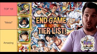 END GAME TIER LIST 10th Anniversary Edition [upl. by Analaf546]