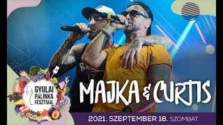 MAJKA amp CURTIS koncert  Gyula  20210918 HD [upl. by Adnouqal8]