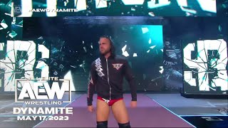 Roderick Strong entrance AEW Dynamite May 17 2023 [upl. by Lorre]