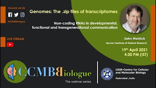 CCMB Biologue by John Mattick [upl. by Crispen759]