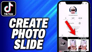 How To Create TikTok Photo Slide 2024  Easy Fix [upl. by Raamal]