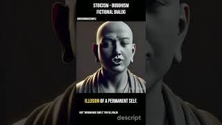 Stoicism vs Buddhism  fictional dialog extract [upl. by Bosch]