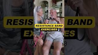 Resistance Band Exercises for Seniors 💪 resistancebands fitness workout seniors shorts [upl. by Uon]