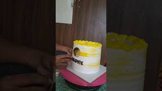 alamanda flower cake😍reels trendingshorts videos [upl. by Snevets]