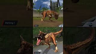 TORO CARNOTAURUS ALL ANIMATION  Jurassic World The Game [upl. by Gruver]