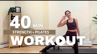 Pilates Meets Strength A Mindful FullBody Workout [upl. by Osner]