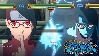 Sarada Uchiha Chidori Complete MovesetNaruto x Boruto Ultimate Ninja Storm Connections [upl. by Jennings]