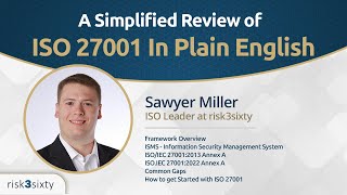 ISO 27001 A Simplified Review of ISO 27001 In Plain English Full Framework Review [upl. by Uchish]