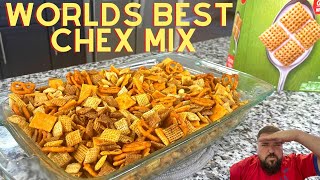 Worlds Best Chex Mix Recipe Way better than whats on the box [upl. by Aitra]