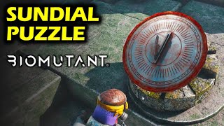 Sundial Puzzle  use The Sundial Follow The Light  Biomutant Walkthrough [upl. by Murdocca]