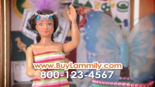 The Official Lammily Commercial  As Seen On TV [upl. by Baoj]