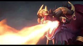 World of Warcraft Dragonflight  Alexstrasza vs Raszageth  The Waking Shore cinematic [upl. by Sholom]