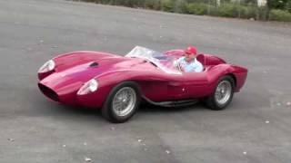 Ferrari Testa Rossa vs Aston Martin DBR1 Official Simeone Automotive Museum Video [upl. by Pompei]