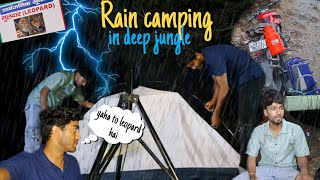 Rainy camping at cloud end 🌧🌧 leapord ka dar🐆🐆 The wander bug 🐛 [upl. by Tamara]