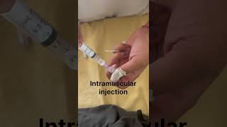 How to loading injection injection nurses hospital intramuscularinjection youtubeshorts doctor [upl. by Oirramaj]