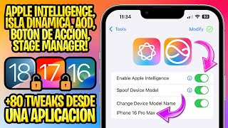 TUTORIAL SIN JAILBREAK Y GRATIS ✅ ACTIVAR APPLE INTELLIGENCE Y MÁS EN iPHONE NO SOPORTADO Nugget [upl. by Akenor]