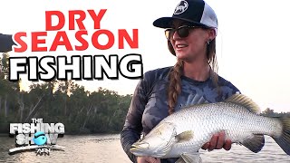 Dry Season Barramundi Challenge  The Fishing Show [upl. by Tirrell]