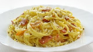 Spaghete carbonara fara smantana  JamilaCuisine [upl. by Ackerley]