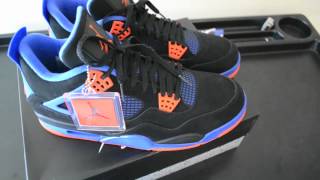 Air Jordan 4 IV Cavs quotThe Shotquot Knicks Pickup Review  On Feet HD [upl. by Rauscher]