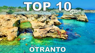 Top ten OTRANTO I luoghi più interessanti [upl. by Akcir918]