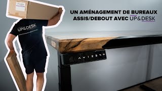 Un aménagement de bureaux assisdebout avec UP amp DESK [upl. by Tereb539]