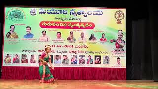 Kuchipudi dance performance at Ravindra Bharathi [upl. by Lesak]